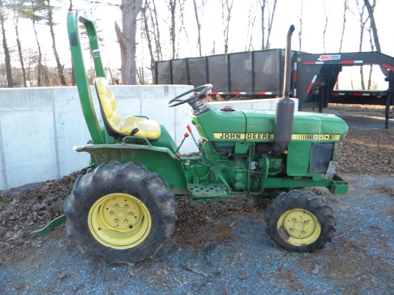 John Deere  650 4X4 Compact Tractor
